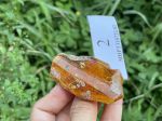 Đá hổ phách vàng ánh cam siêu phẩm MHPT310722-02