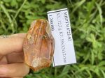 Đá hổ phách vàng ánh cam siêu phẩm MHPT310722-02