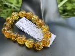 Vòng Tay Hổ Phách Tự Nhiên Nguyên Khối Cổ Đại VHP310722-09 – Sự Kết Hợp Hoàn Hảo Giữa Nghệ Thuật, Năng Lượng Và Thời Gian