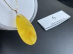 Mặt hổ phách thô MHPT090822-06