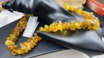 Vòng đá hổ phách thô siêu to khổng lồ VCHP140822-12
