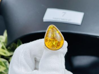 Nhẫn hổ phách Baltic NHP270822-07