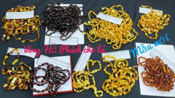 Vòng Hổ Phách cho bé: tác dụng, cách chọn, báo giá, lưu ý trong sử dụng 30.08.22