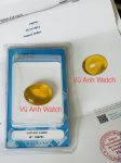 Đá hổ phách tự nhiên nguyên khối có kiểm định PNJ Natural Amber 199791