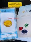 Đá hổ phách tự nhiên nguyên khối có kiểm định PNJ Natural Amber 199791