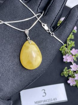 Mặt Dây Chuyền Hổ Phách Balan Tự Nhiên Nguyên Khối 100% MHP101222-03 – Vẻ Đẹp Tự Nhiên Và Sang Trọng