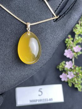 Mặt Dây Chuyền Hổ Phách Balan Tự Nhiên Nguyên Khối 100% MHP101222-05 – Vẻ Đẹp Tự Nhiên Và Sang Trọng