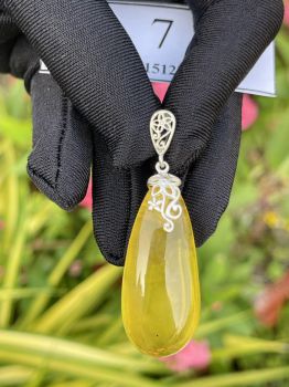 Mặt dây chuyền Hổ phách MHP151222-07