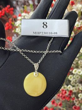 Mặt dây chuyền hổ phách MHP230110-08