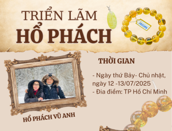 Triển lãm giao lưu Hổ Phách tại TP.HCM