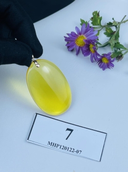 Mặt dây chuyền Hổ Phách MHP120122-07