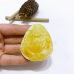 Mặt di lặc Hổ Phách sữa