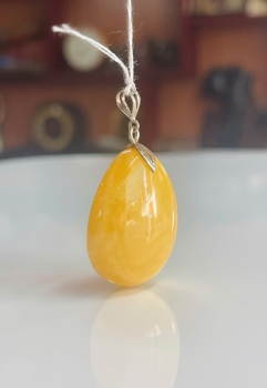 Mặt Dây Chuyền Hổ Phách – Vẻ Đẹp Tinh Khiết Từ Thiên Nhiên MHP130721-10 30x24x10,5 5,5gam