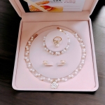 Bộ Trang Sức Ngọc Trai Sang Trọng tự nàng thơ 