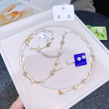 Ngọc Trai Thiên Nhiên Ánh Hồng – Sang Trọng, Tinh Tế, Quý Phái 252NT029