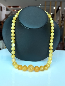 Vòng Cổ Hổ Phách VCHP140422-18 – Tinh Hoa Thiên Nhiên, Vẻ Đẹp Tự Nhiên Trường Tồn