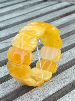 Vòng hổ phách Baltic tự nhiên VHP130722-09